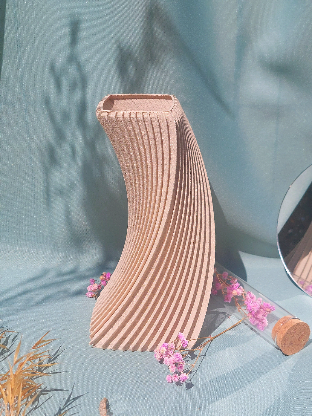 Vase spirale