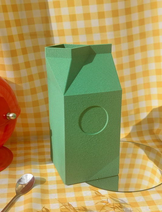 Vase brique de lait